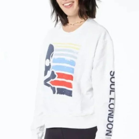 Soul by Soul Cycle Women's London Mattie Sweatshirt - L - Picture 1 of 5